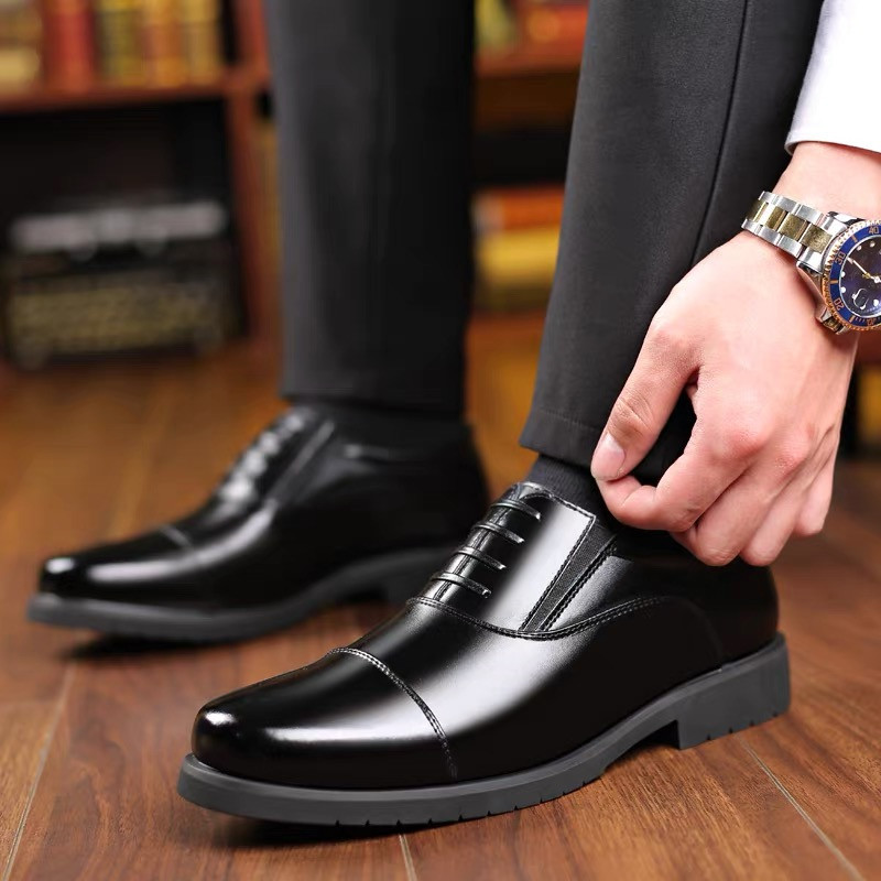 ⏰Last Day! 50% OFF 🔥 Men's Business Formal Leather Shoes | Handcrafted & Premium
