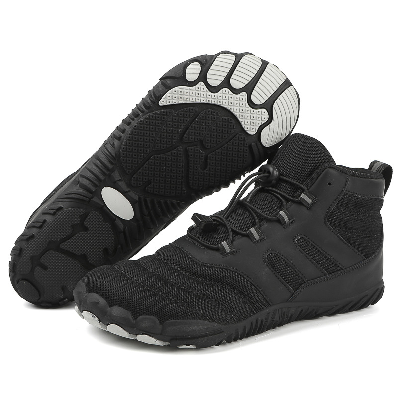 Grey Glide- Non-slip & Carbon Fiber Waterproof Winter Barefoot Shoes (Unisex)