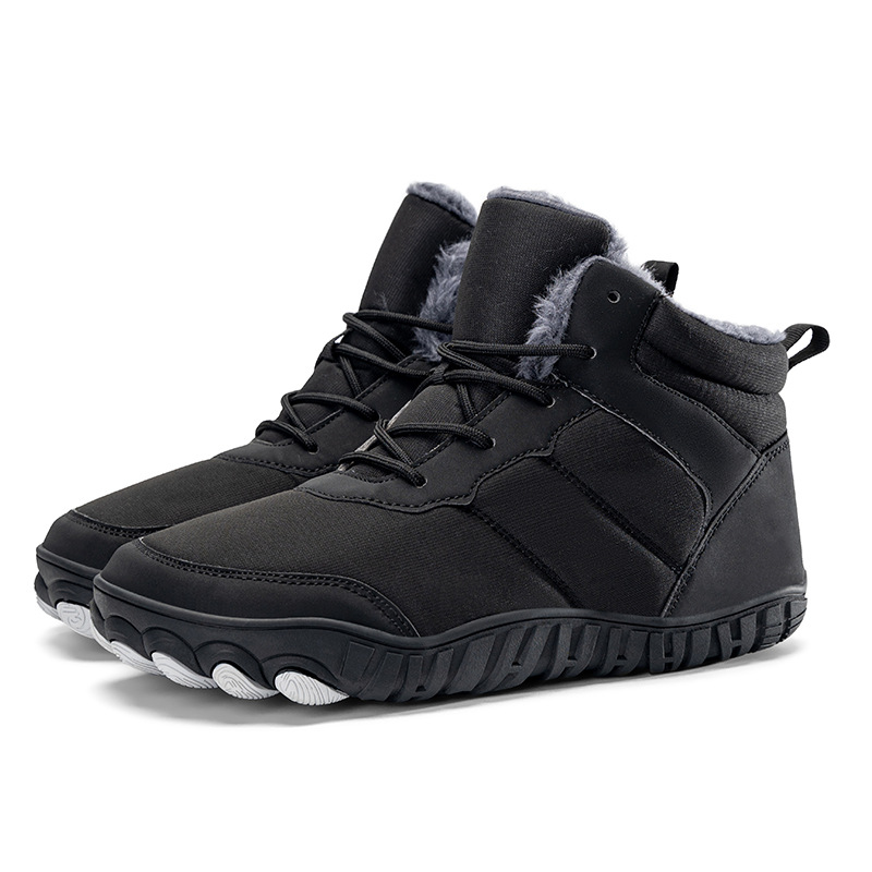 SnugStride - Non-slip & Carbon Fiber Waterproof Winter Barefoot Shoes (Unisex)