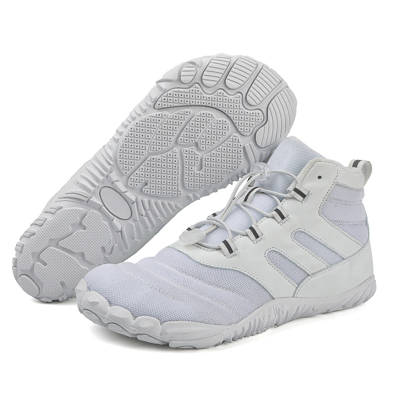 Grey Glide- Non-slip & Carbon Fiber Waterproof Winter Barefoot Shoes (Unisex)