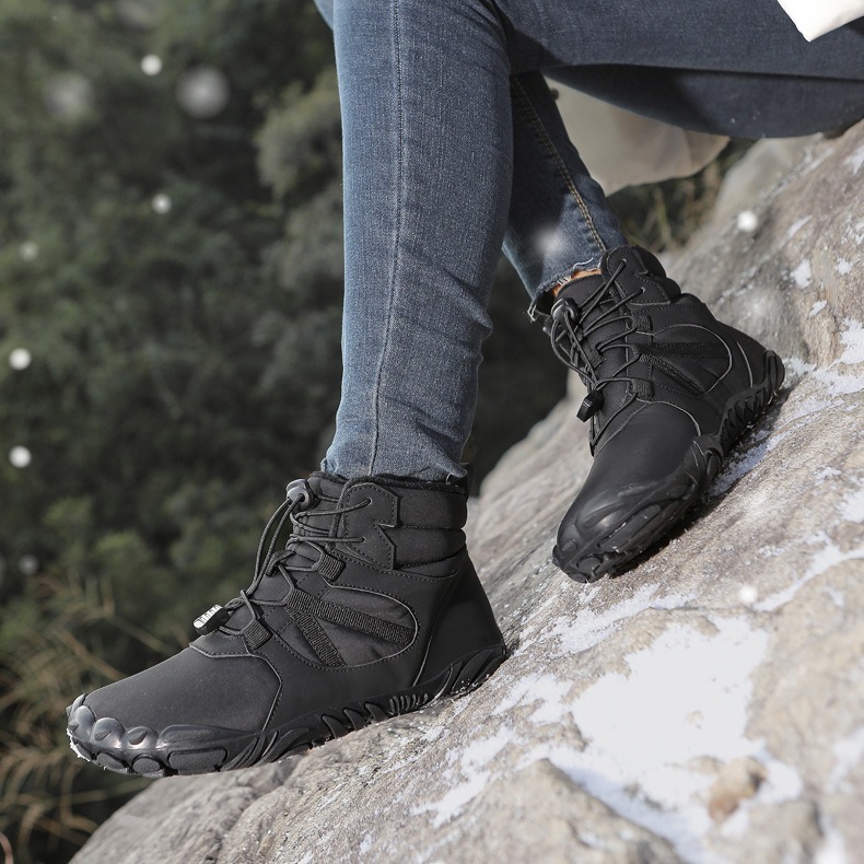 ❄️PolarPace- Non-slip & Carbon Fiber Waterproof Winter Barefoot Shoes (Unisex)