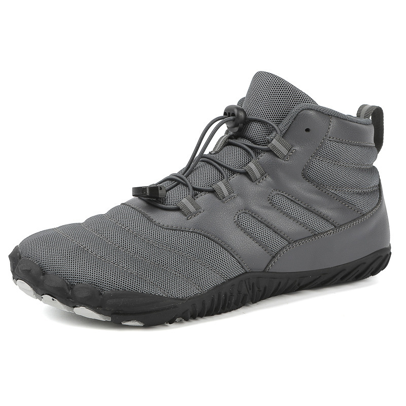 Grey Glide- Non-slip & Carbon Fiber Waterproof Winter Barefoot Shoes (Unisex)