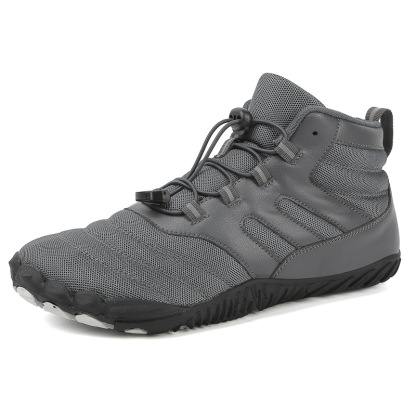 Grey Glide- Non-slip & Carbon Fiber Waterproof Winter Barefoot Shoes (Unisex)