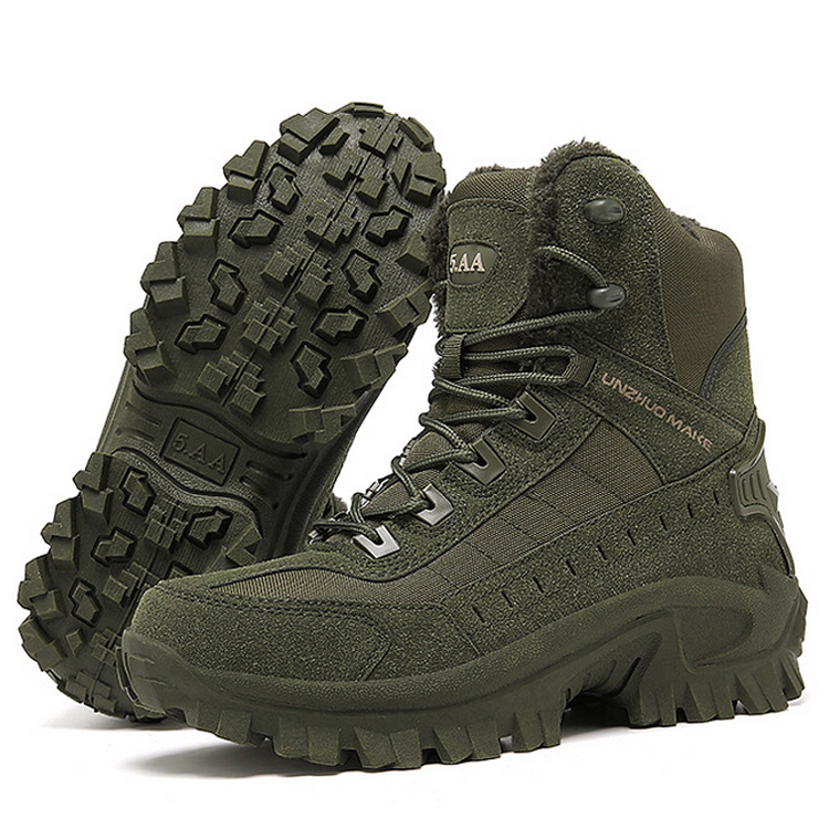 Men's Combat Boots Orthopedic Support Hiking Boots Waterproof Anti-Puncture Work Boots