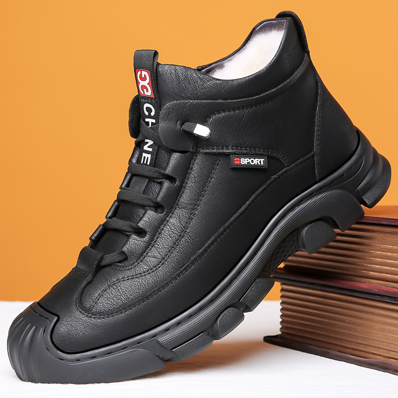 ❄️ArcticWalk Men's Winter Boots - Fur Lined, Waterproof Snow Hiking Sh