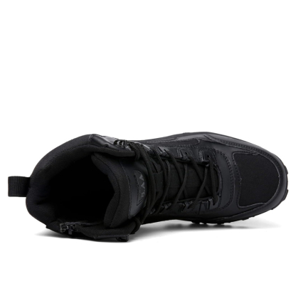 Men's Waterproof Anti-Sprain Anti-Puncture Work Combat Boots Hiking Boots (Durability Upgrade)