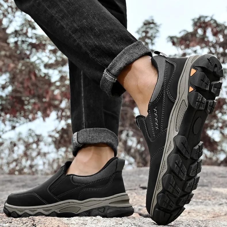 ⏰Last Day! 45% OFF  🔥Men's Genuine Leather Outdoor Orthopedic Loafers