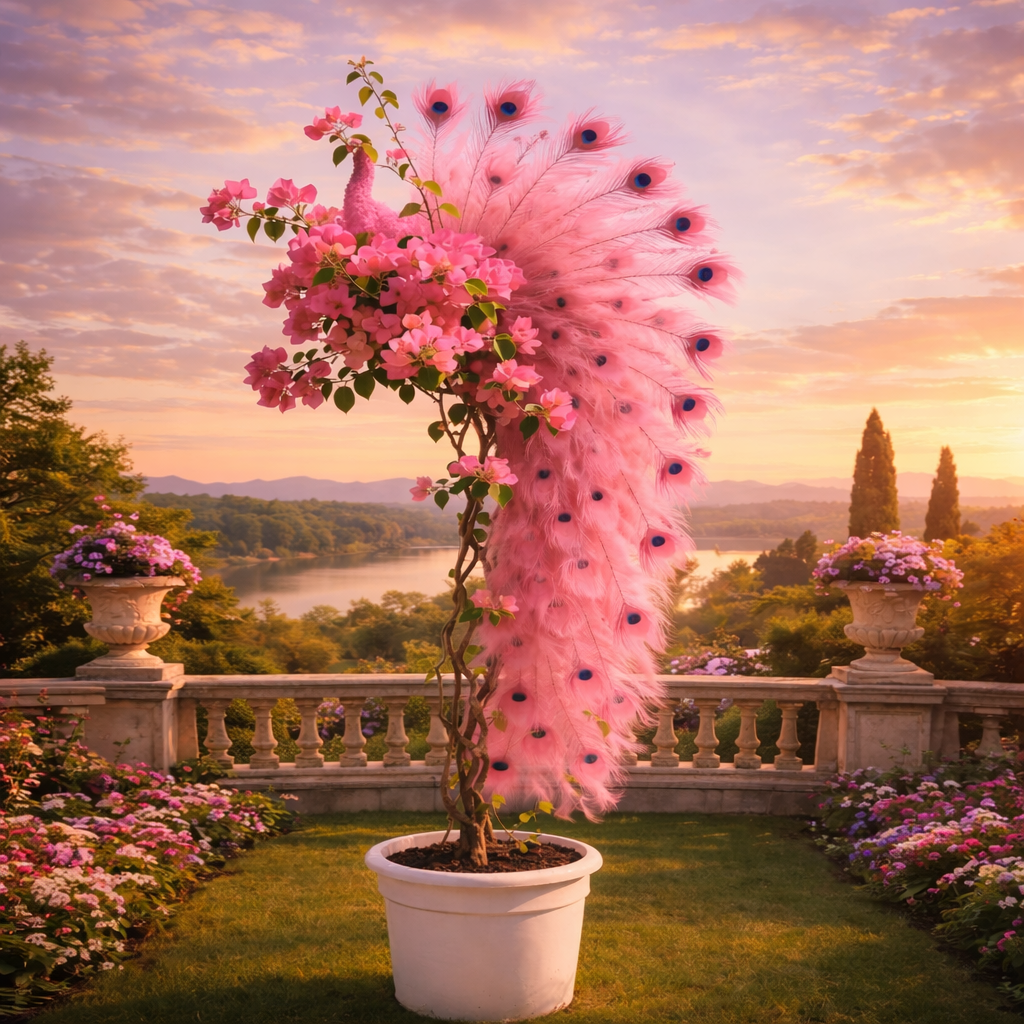 🦚Pfauen-Bougainvillea-Samen – Verschönern Sie Ihren Garten mit eleganten Pfauenblüten