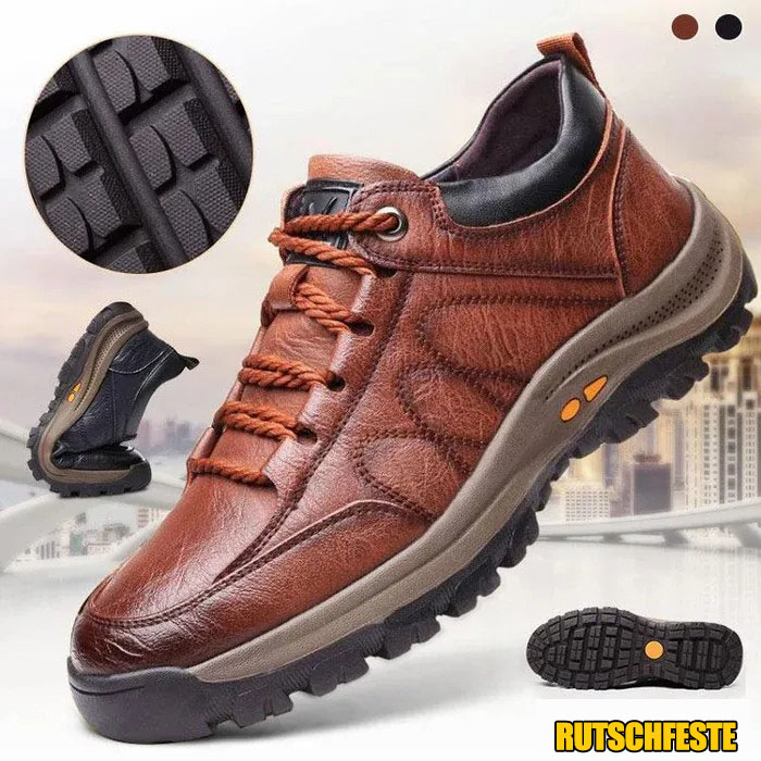 (🔥BLACK FRIDAY SALE – 70 % RABATT)Wasserdichte, bequeme, leichte orthopädische Wanderschuhe für Herren mit Fußgewölbeunterstützung