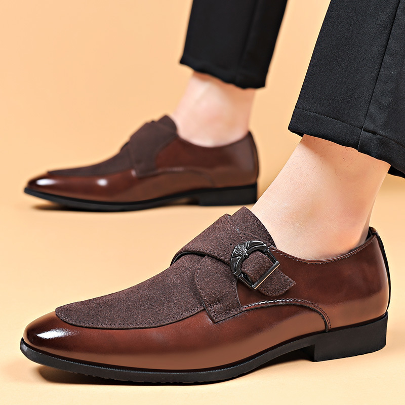 2025 Frühjahr Neue Business Lederschuhe