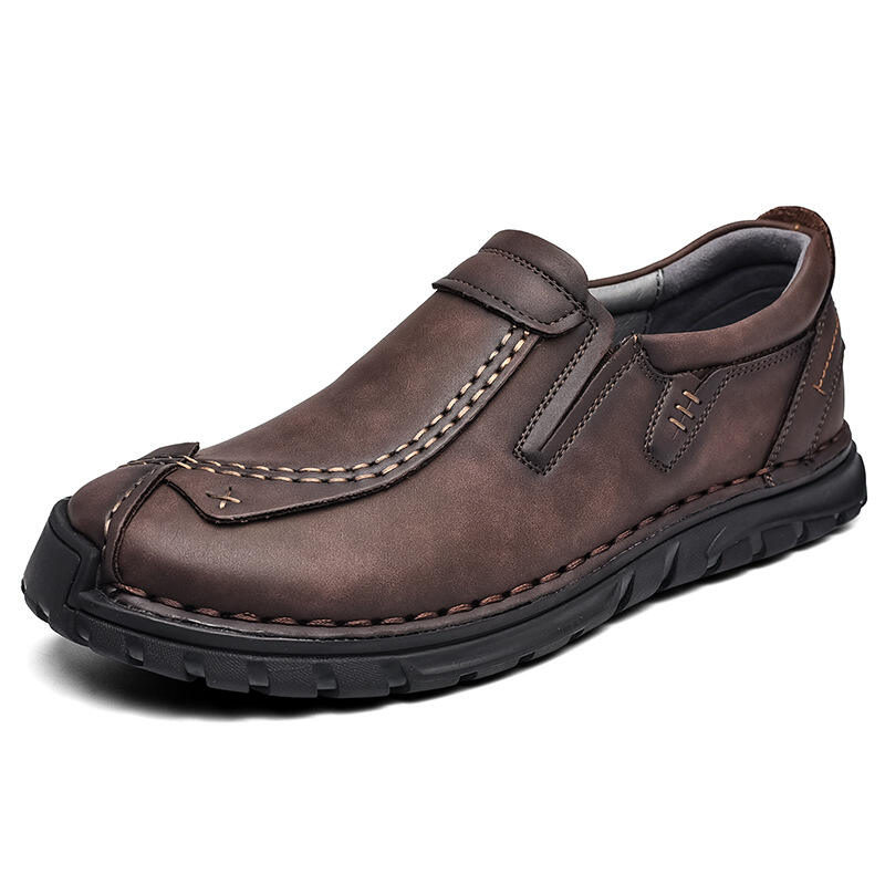 Handgefertigte, rutschfeste Herren-Sportschuhe aus Rindsleder mit weicher Sohle (begrenzter Rabatt von 70 % ⏰)