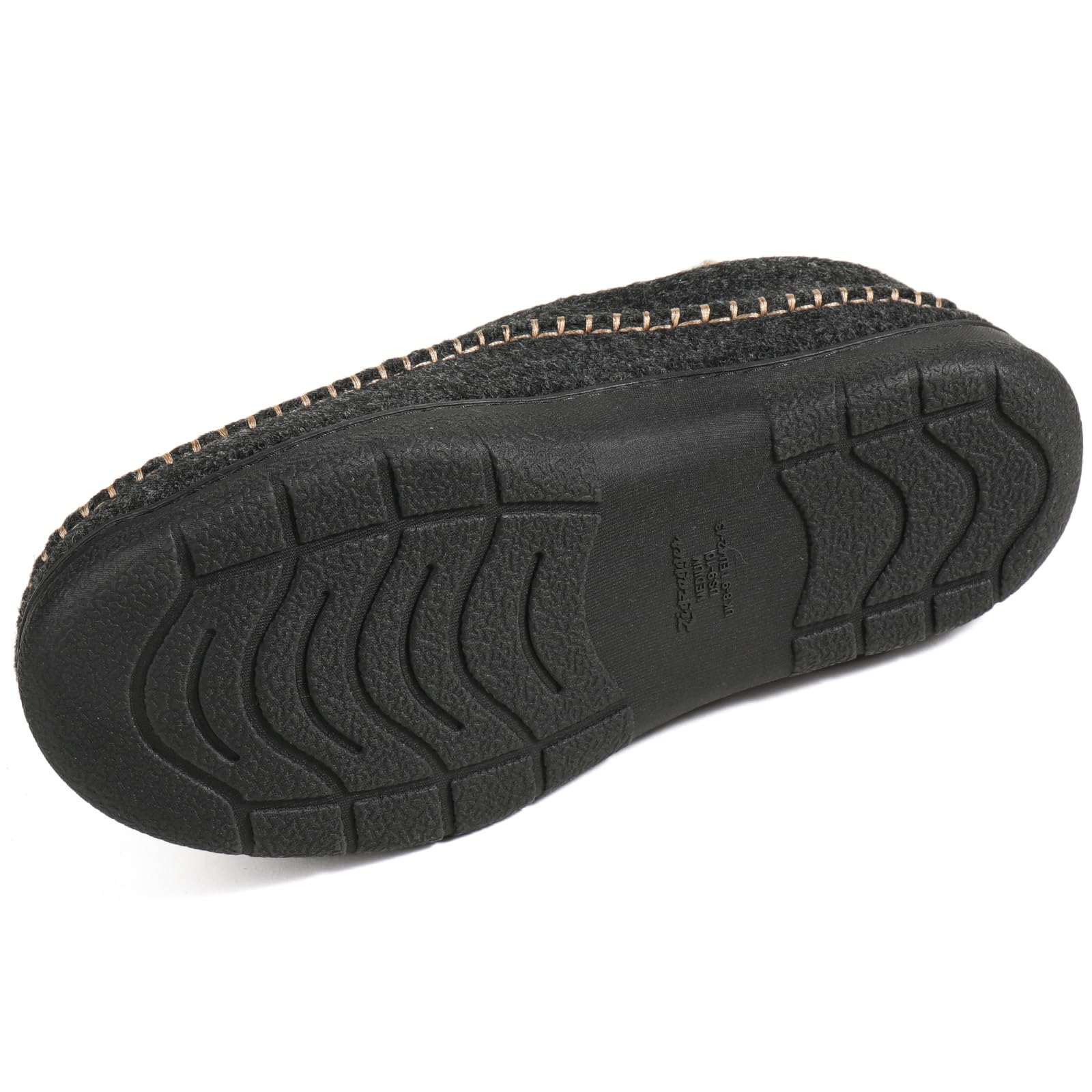 💥Slip-On-Loafer für Herren aus rutschfestem, warmem Kaschmir mit breiter Zehenpartie