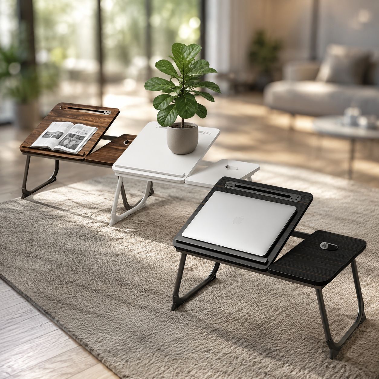 Portable Liftable Folding Table Bed Study Table Dormitory Computer Table Children's Desk