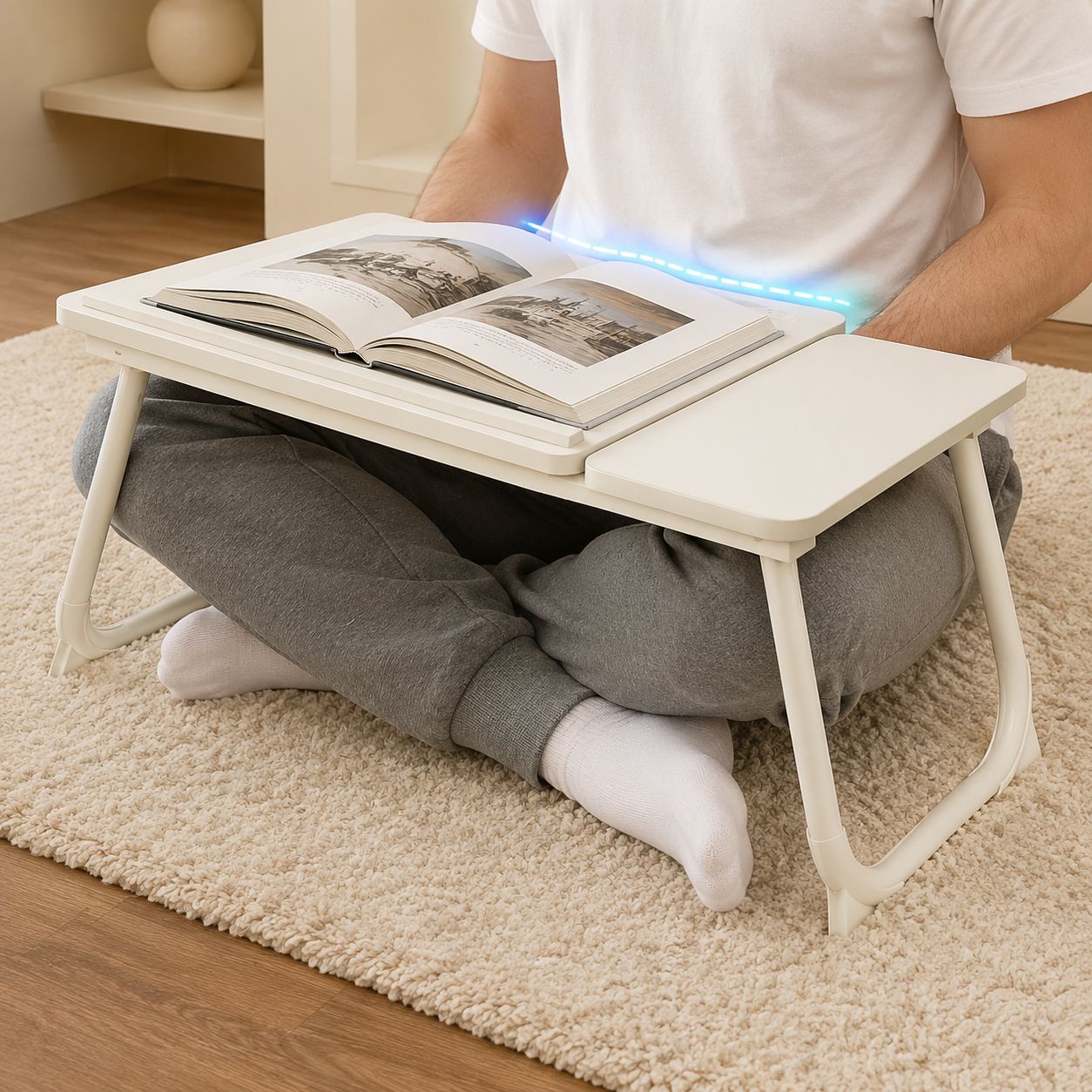 Portable Liftable Folding Table Bed Study Table Dormitory Computer Table Children's Desk