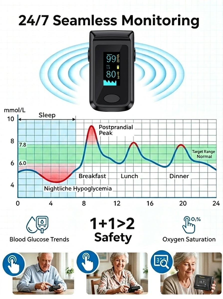 The All-In-One Health Monitor That Fits on Your Thumb. 3 Vital Signs. 1 Simple Clip. 5 Seconds Flat!