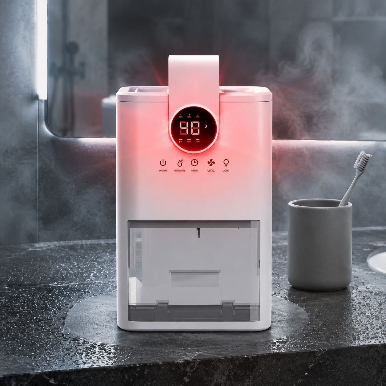 Small Indoor Dehumidifier, Suitable for Bathroom and Wardrobe