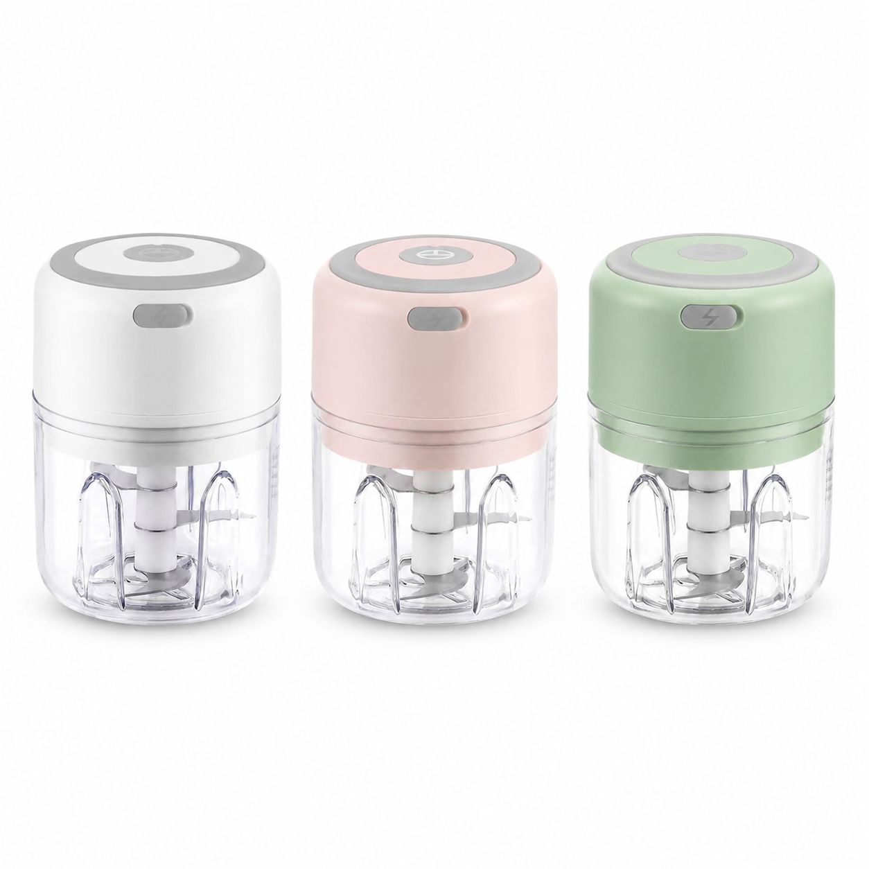 Small Portable Electric Garlic Mincer Kitchen Food Cutter