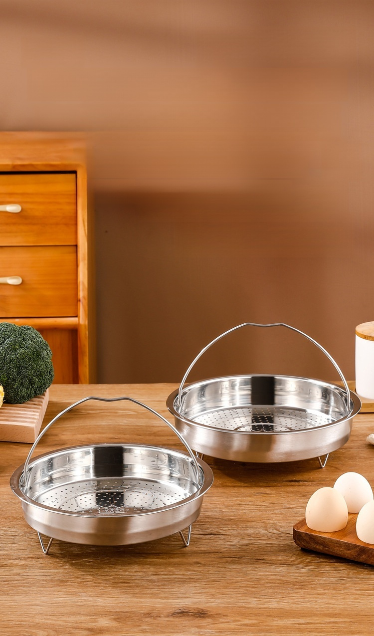Premium 304 stainless steel steaming tray for kitchen