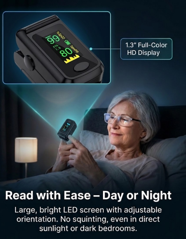 The All-In-One Health Monitor That Fits on Your Thumb. 3 Vital Signs. 1 Simple Clip. 5 Seconds Flat!
