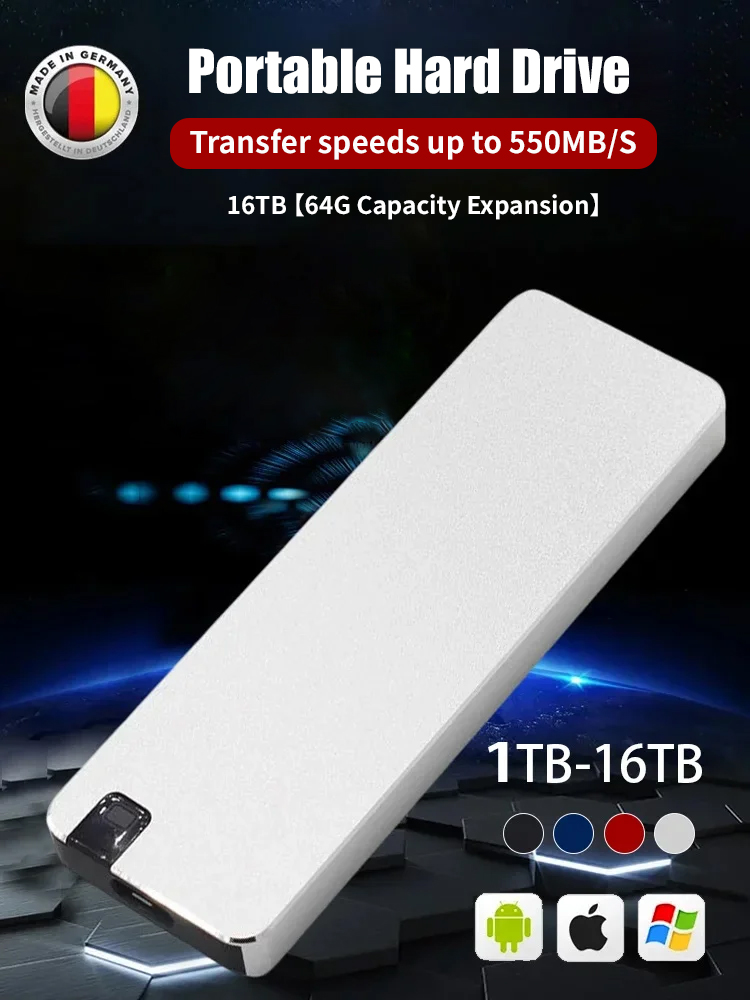Ultra Thin Portable Hard Drive 