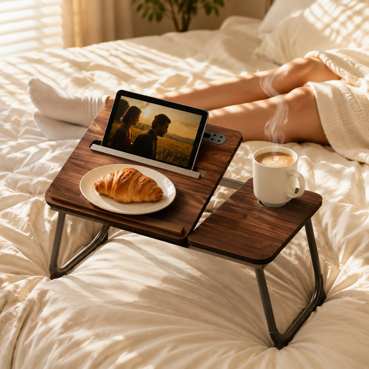 Portable Liftable Folding Table Bed Study Table Dormitory Computer Table Children's Desk