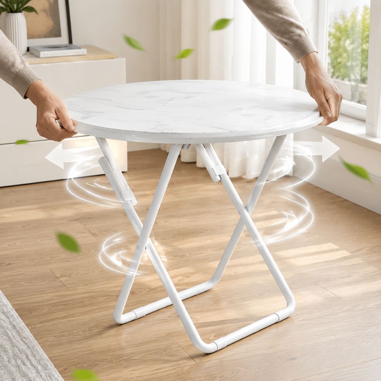 Home & Outdoor Multi-purpose Folding Dining Table for Stall Rental