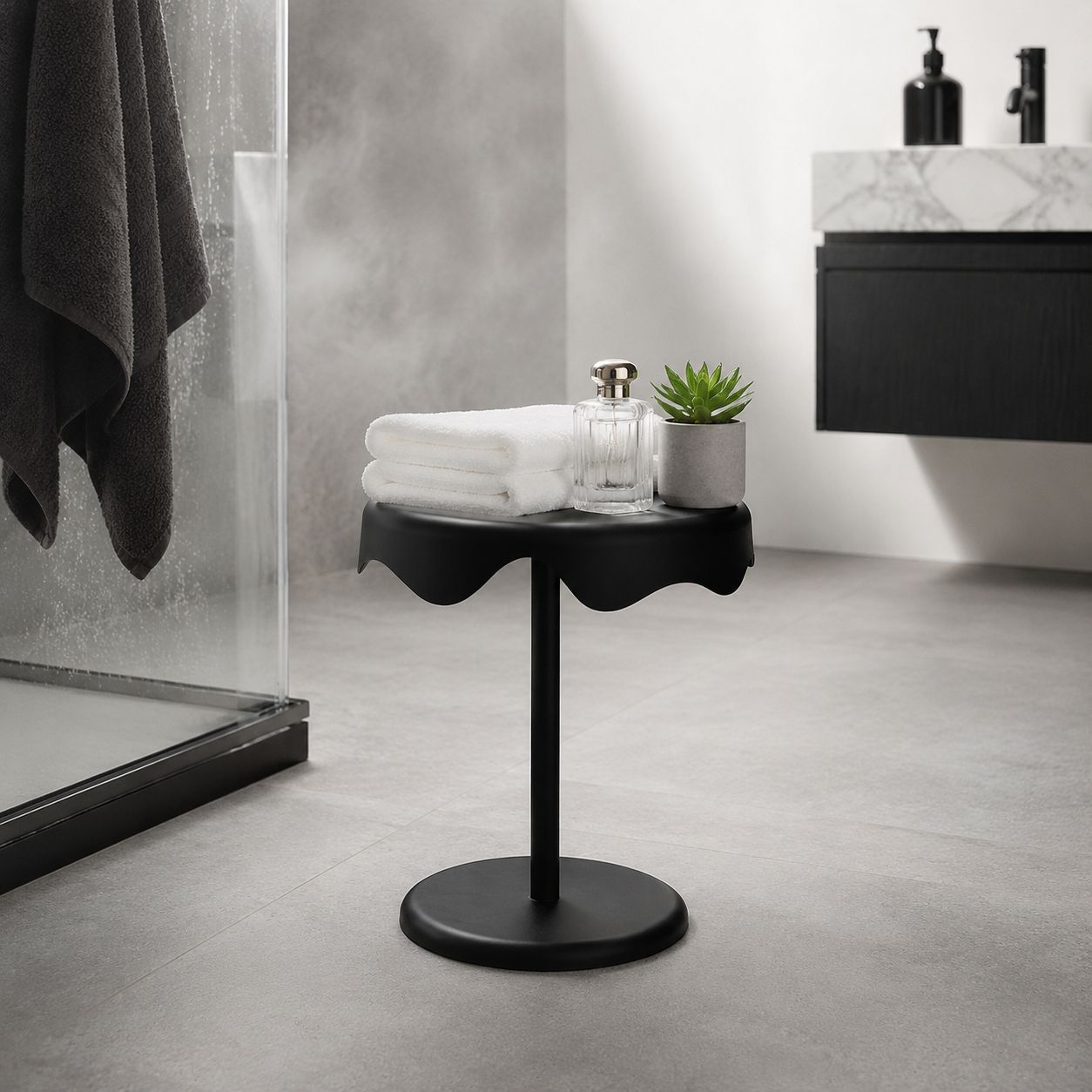 Versatile tea table for bedroom and sofa