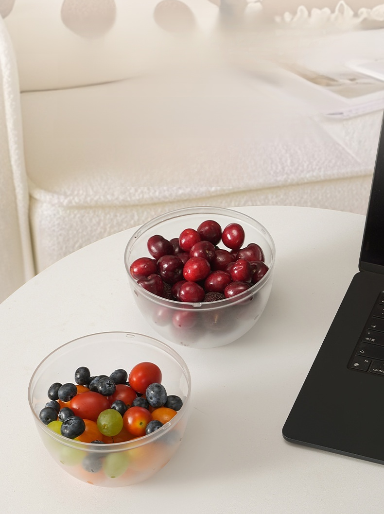 Manual fruit and vegetable drainer for healthy meals