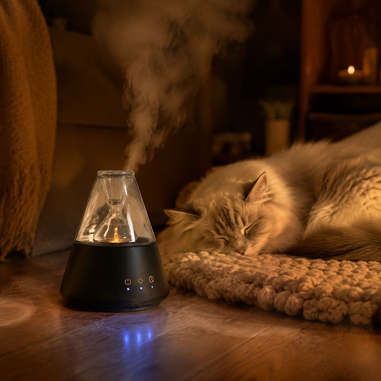 New Cooling Fragrance Diffuser, Essential Oil Diffuser, Ultrasonic Atomizer, Home Use, Bedroom, High