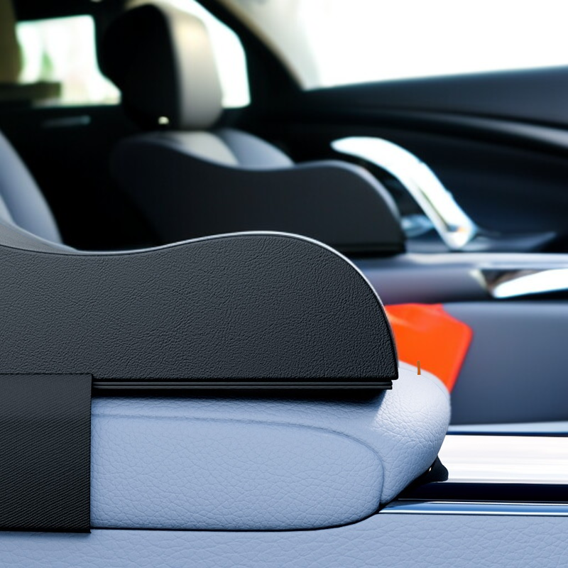 Auto-Armlehnenbox, Booster-Pad, Mittelarmlehne, Ellenbogenauflage, Leder-Pad, Wasserbecherhalter, Au
