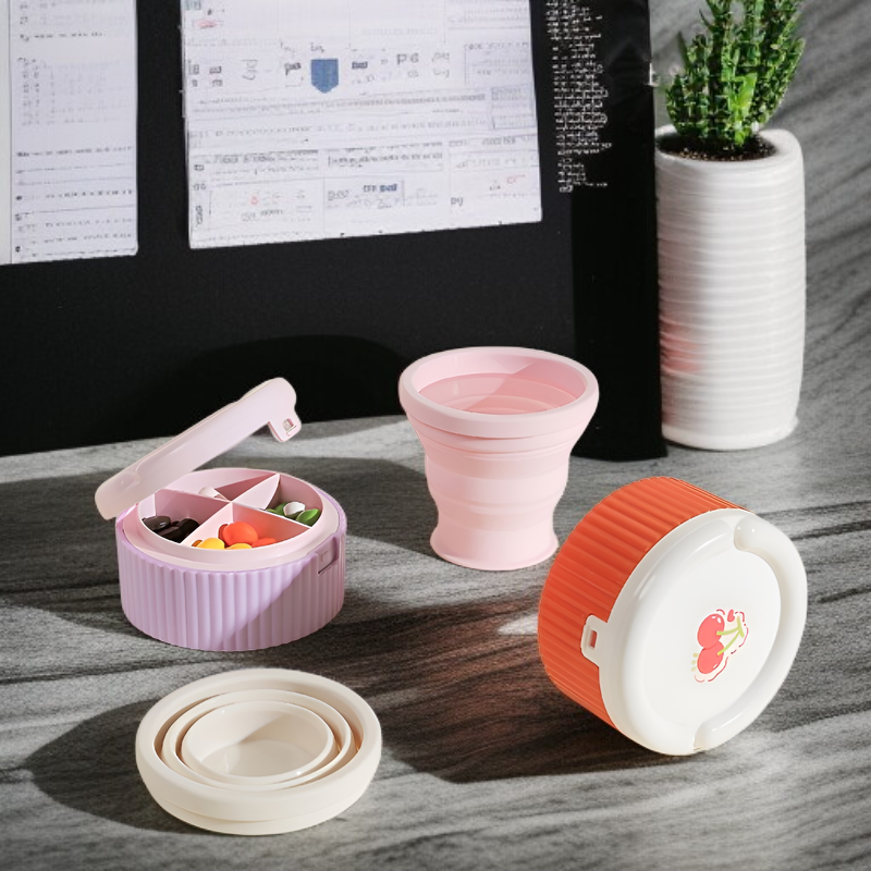 Boîte à médicaments hermétique portable