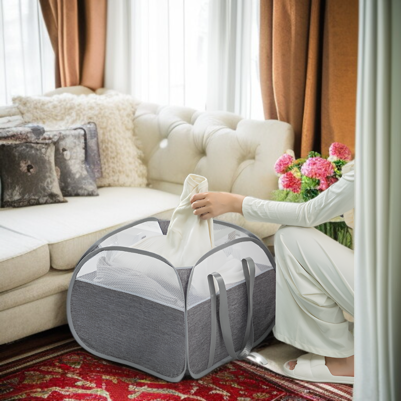 Rangement linge sale pour buanderie