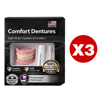 Premium Smart Denture Set: Mold a Secure, Slip-Free Fit at Home in Just 2 Minutes