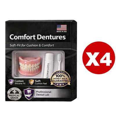 Premium Smart Denture Set: Mold a Secure, Slip-Free Fit at Home in Just 2 Minutes
