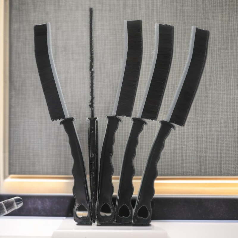 Multi-purpose crevice brush for home cleaning