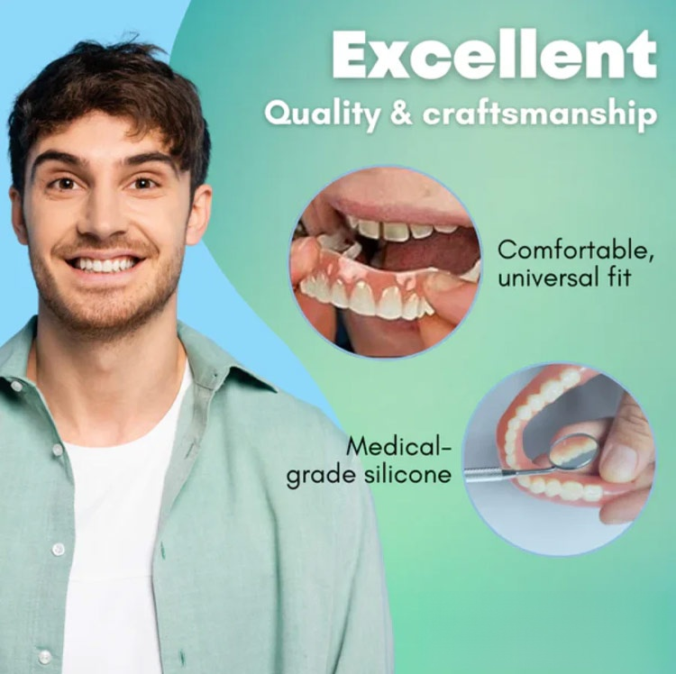Comfortable dentures