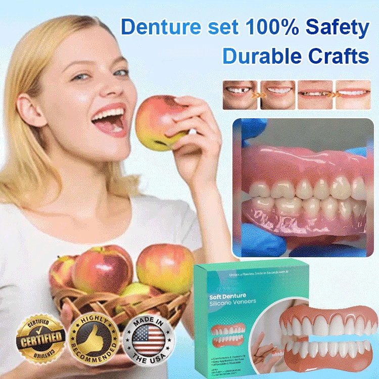 Comfortable dentures