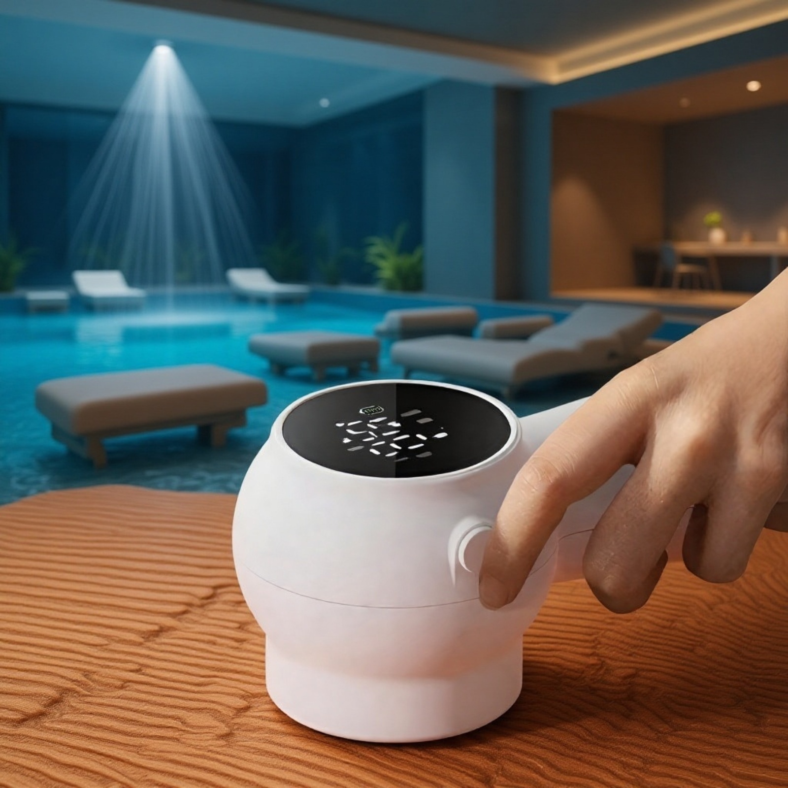 Electric Lint Remover with LED Display to Show Remaining Lint & 6 Blades for Powerful Cutting. Cordl