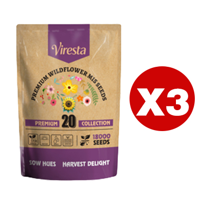 【Over 240,000 Purchased】Easy-to-Grow Mixed Flower Seeds