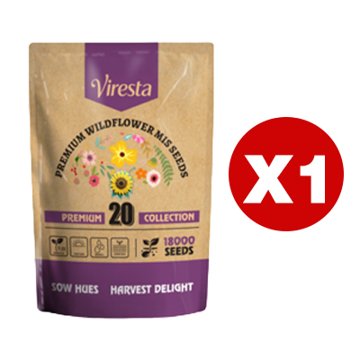 【Over 240,000 Purchased】Easy-to-Grow Mixed Flower Seeds