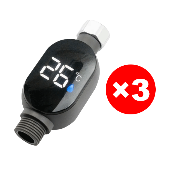 【0 electricity bill】Shower head LED temperature display