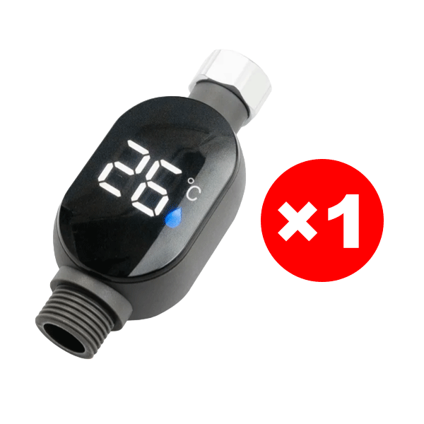 【0 electricity bill】Shower head LED temperature display