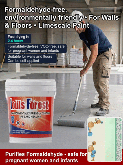 【Innenwand- und Bodennutzung】 Formaldehydfreie, umweltfreundliche, schnell trocknende Kalkstein-Kuns