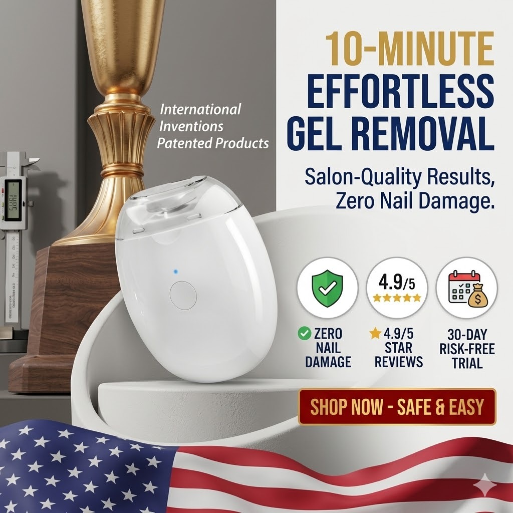 【A Must-Have for Every Household!】Electric Nail Polish Remover 😍 Automatic trimming and polishing at the touch of a button for instantly smooth, burr-free nails. Free & Fast US Shipping. Order today, use it this weekend, 1-Year Full Replacement Warranty 