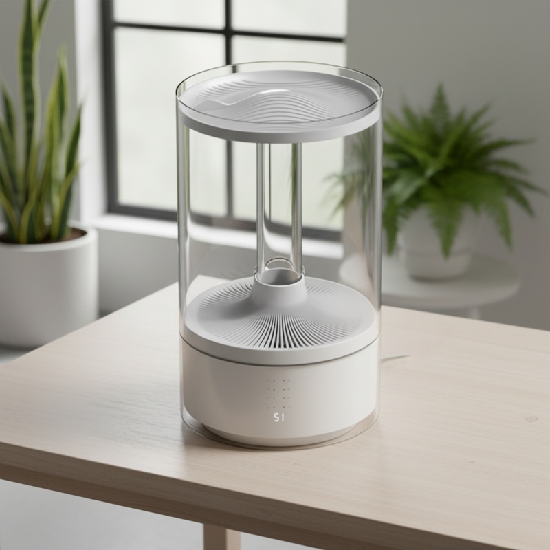 Purification de l'eau par humidificateur ultrasons