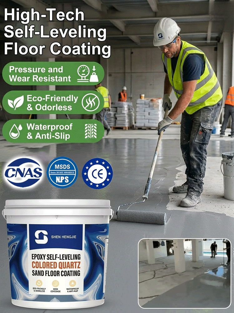 Professional DIY floor coating - self-leveling and durable 🛠️ For garage and house 🏠 For less than $0.50 per sq. ft., you can upgrade your garage with a showroom-quality finish in just one weekend.