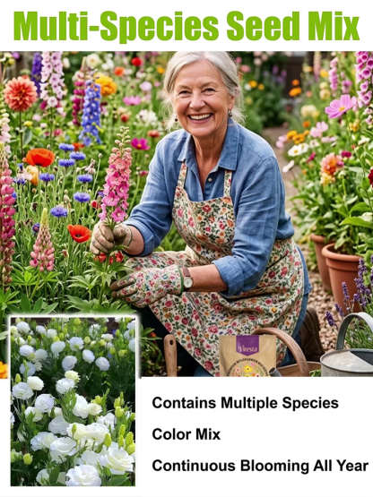【Over 240,000 Purchased】Easy-to-Grow Mixed Flower Seeds