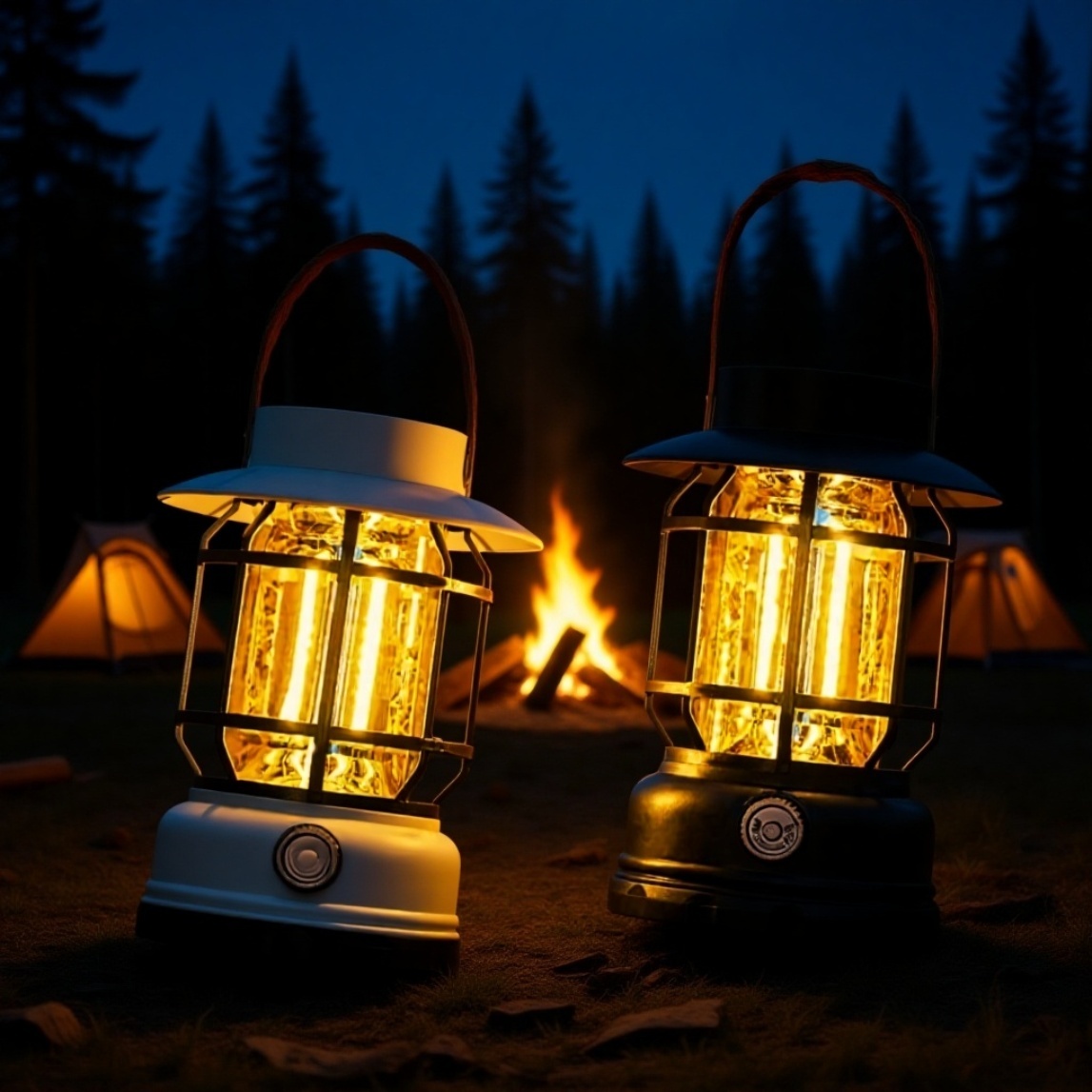 Rechargeable Long Life Outdoor Lighting Tent