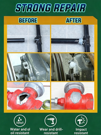 【Stop Leaks! Fix with one swipe】Waterproof and leak-proof high-strength casting adhesive
