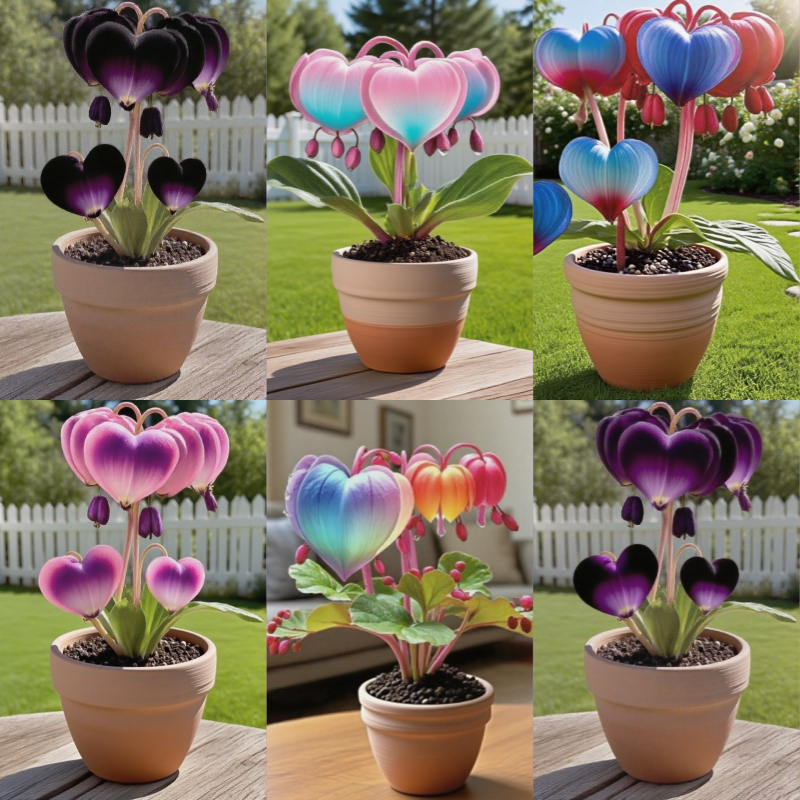 Heartwish Bulbs: Ritka, Korlátozott Kiadású Virágok 🌸 | Hidropónikus és Talajban Növekvő Varázslat a Szerencse, Szépség és Öröm Számára 🍀✨-Clara Rosan